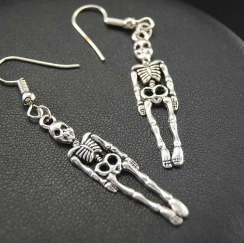 Skeleton Earrings - Picture 3 of 5
